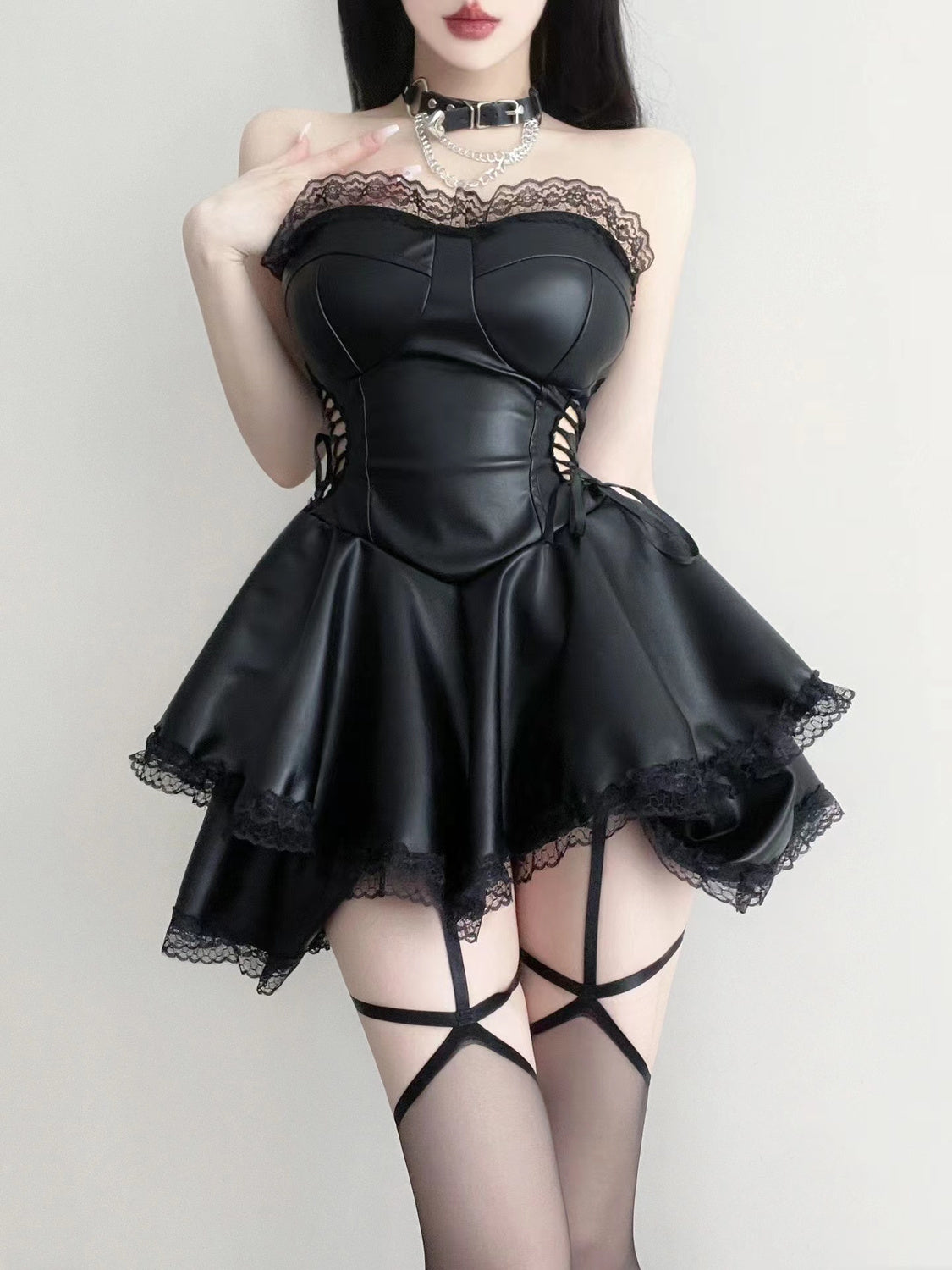 Twisted Pleasure Mini Dress