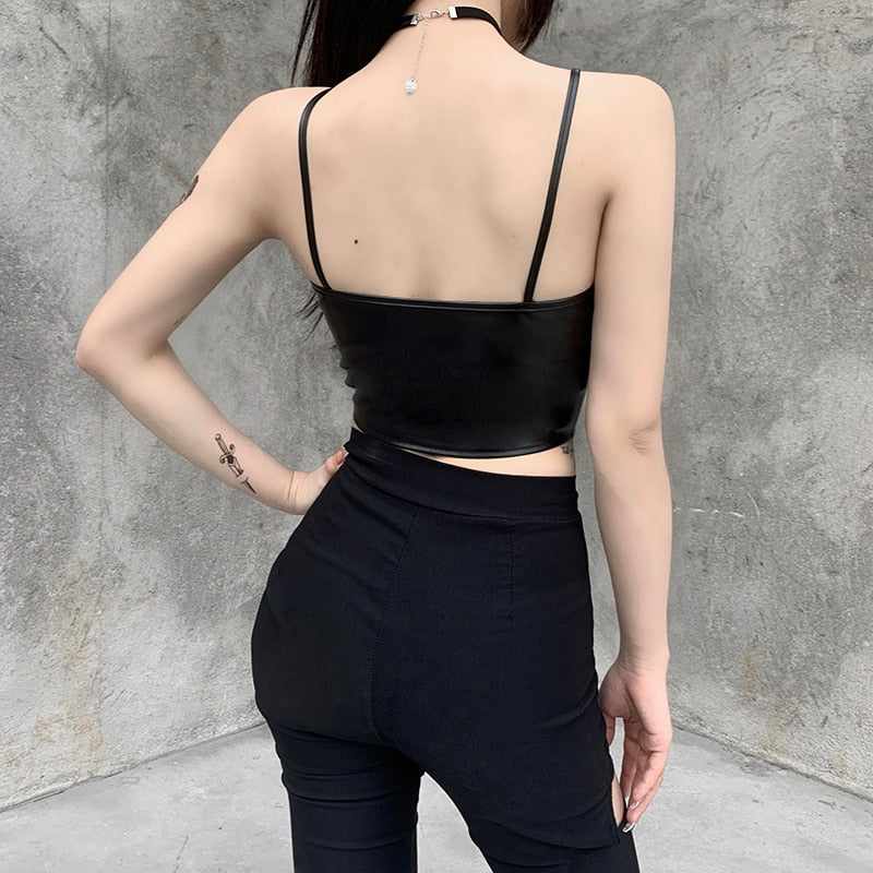 Lust Over Luv Corset Tank - ALTERBABE Shop Grunge, E-girl, Gothic, Goth, Dark Academia, Soft Girl, Nu-Goth, Aesthetic, Alternative Fashion, Clothing, Accessories, Footwear